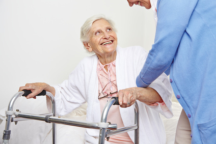 Altenpflege -ein schwerer, aber erfüllender Job. © Robert Kneschke - Fotolia.com